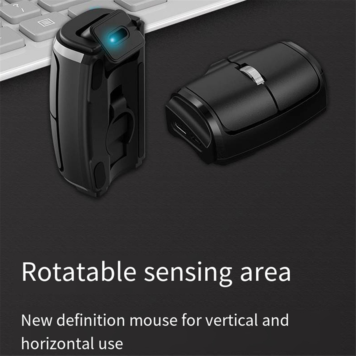 Ergonomic Mouse Vertical - AB01 Bluetooth 2.4G Wireless Finger Mouse