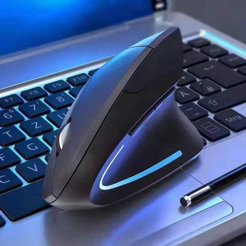Ergonomic Mouse Vertical - HOMEFISH Vertical Mouse Ergonomic 2.4GHz Wireless