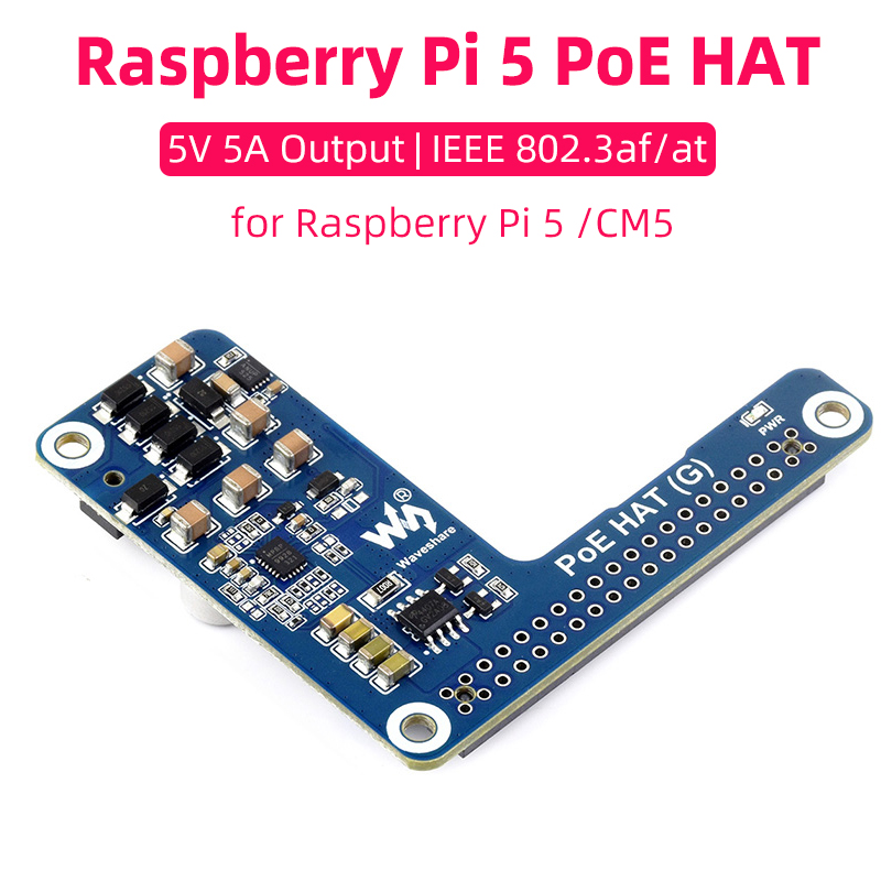 Power Over Ethernet - Raspberry Pi 5 Power Over Ethernet