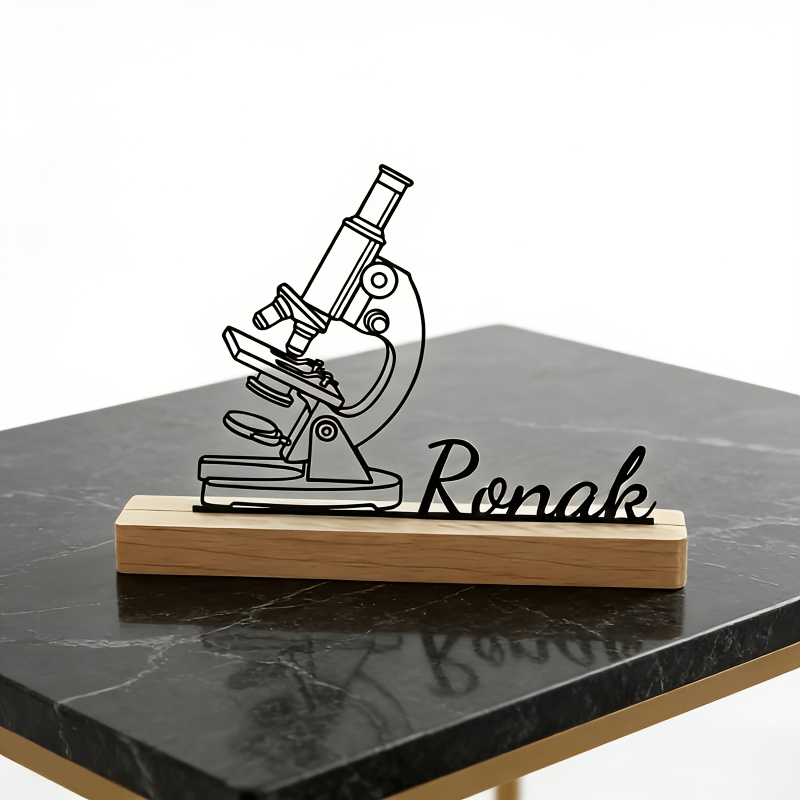 Office Technology - Microscope Desktop Decoration Customized Scientist Office