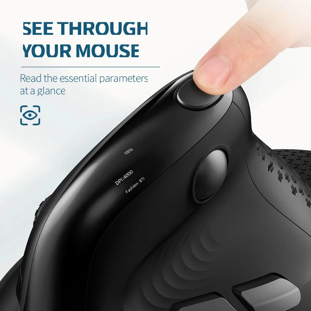 Delux M618XSD Seeker Ergonomic - đánh giá và giá Ergonomic Mouse Vertical