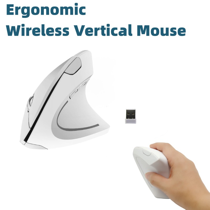 2.4G Vertical Wireless Ergonom - đánh giá và giá Ergonomic Mouse Vertical