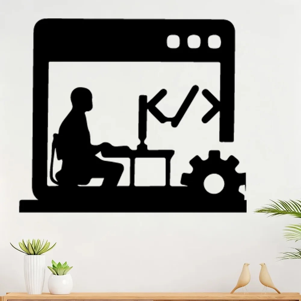 Metal Wall Art Decor Silhouett - đánh giá và giá Office Tech Decor