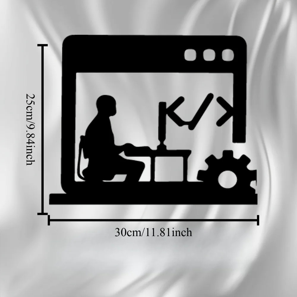 Metal Wall Art Decor Silhouett - đánh giá và giá Office Tech Decor