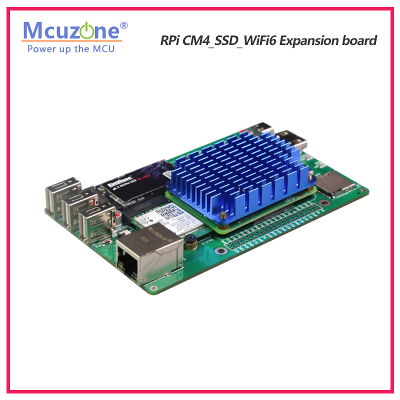 RPi CM4_SSD_WiFi6 Expansion bo - đánh giá và giá Raspberry Pi Keyboard