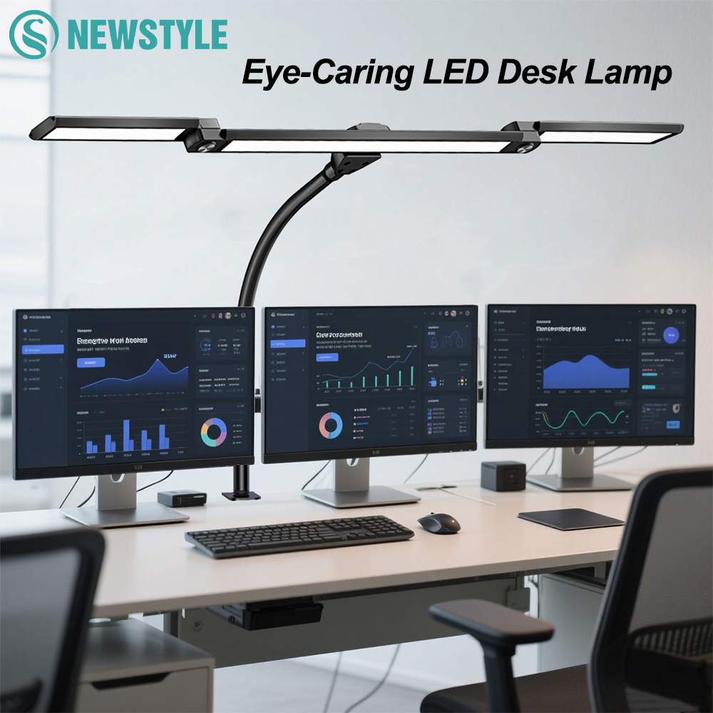 3-Head 16W LED Desk Lamp for H - đánh giá và giá Office Technology