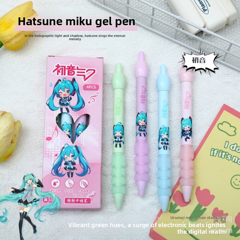 Kawaii Hatsune Miku Gel Pen Cu - đánh giá và giá Office Tech Accessories