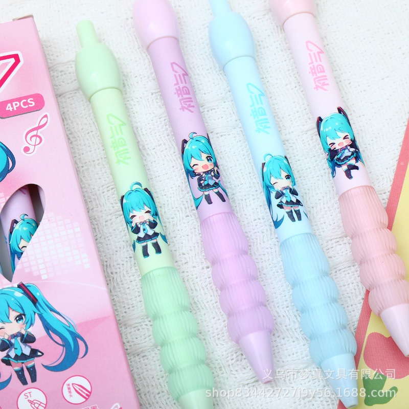 Kawaii Hatsune Miku Gel Pen Cu - đánh giá và giá Office Tech Accessories