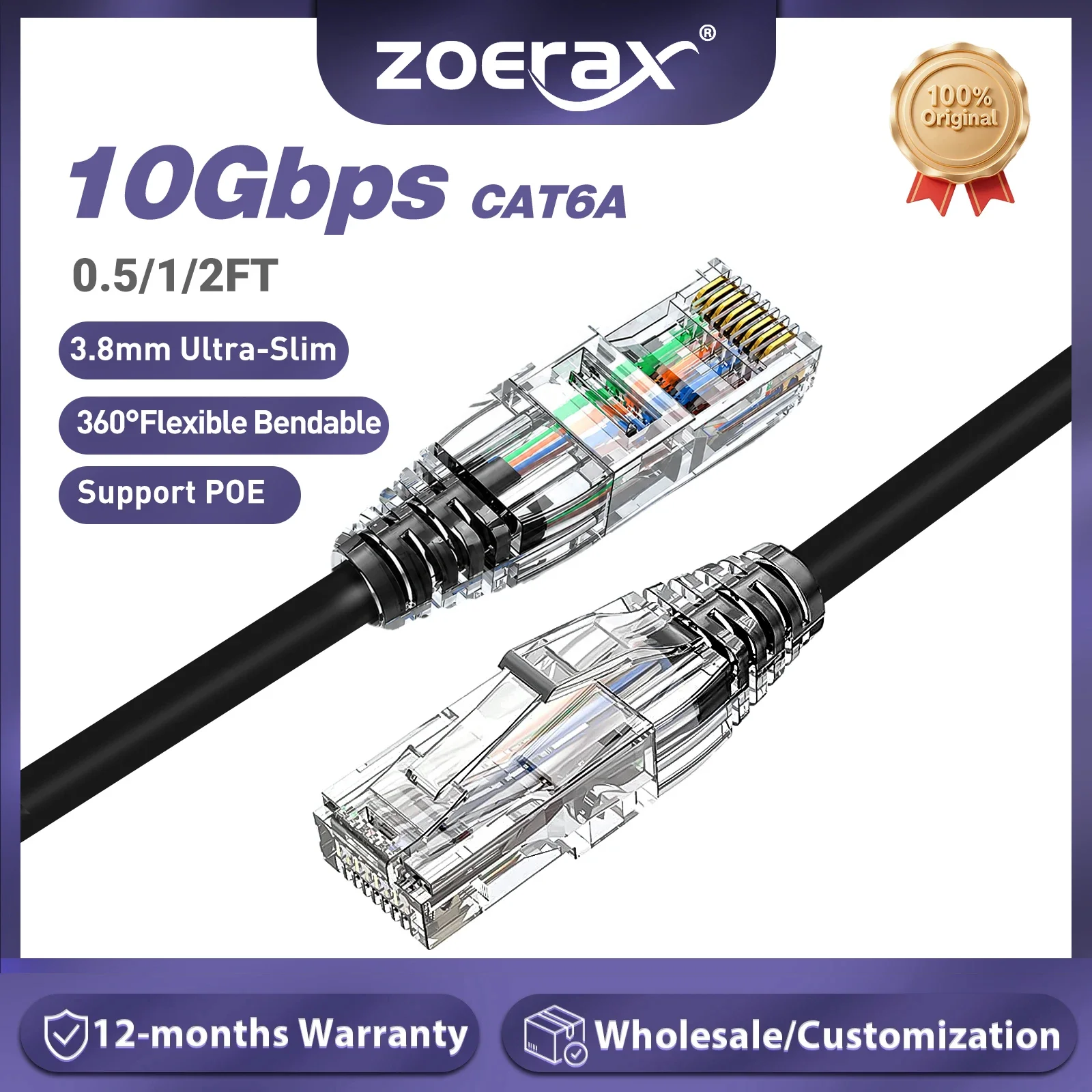 ZoeRax CAT6A 10Gbps Ethernet P - đánh giá và giá Power Over Ethernet