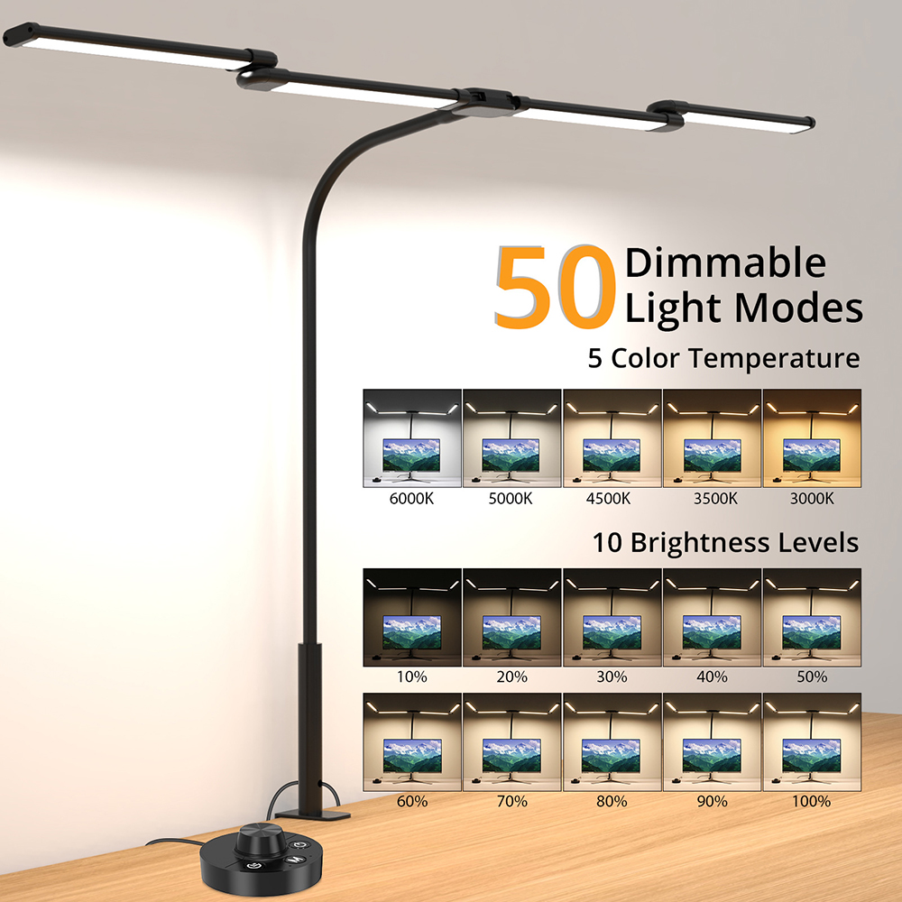 Led Desk Lamp with Clamp Archi - đánh giá và giá Office Technology