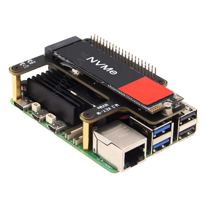 Raspberry Pi 5 X1015 PCIe to M - đánh giá và giá Raspberry Pi Keyboard
