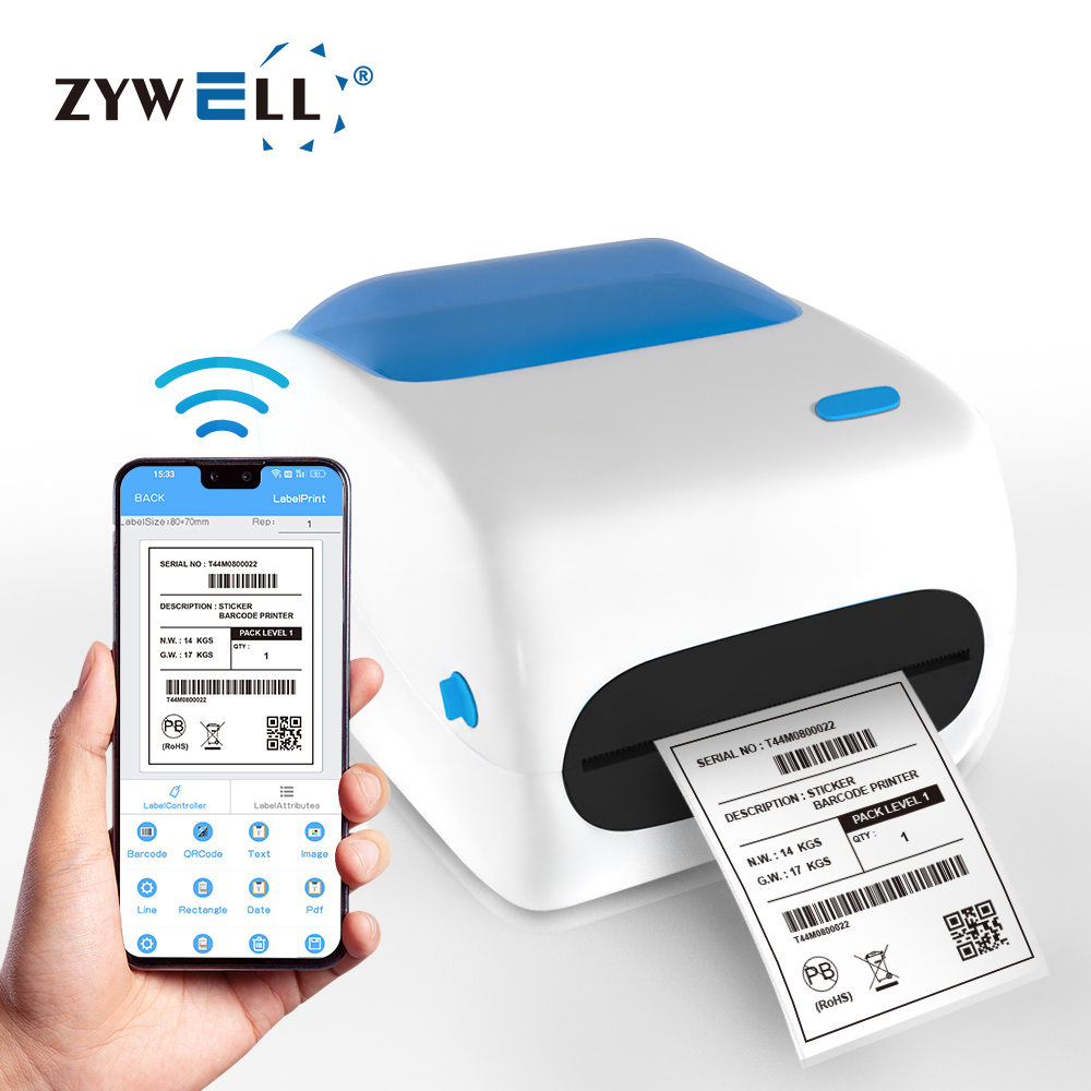 Black and White 4x6 Shipping L - đánh giá và giá Label Printer Thermal