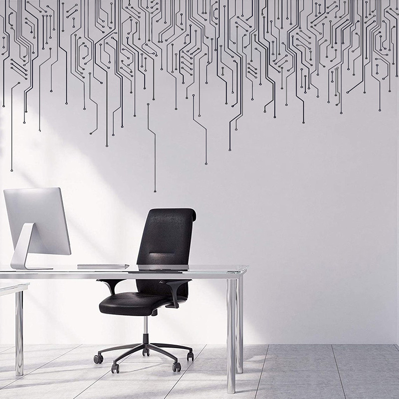 Computer IT Decor,Circuit Boar - đánh giá và giá Office Technology