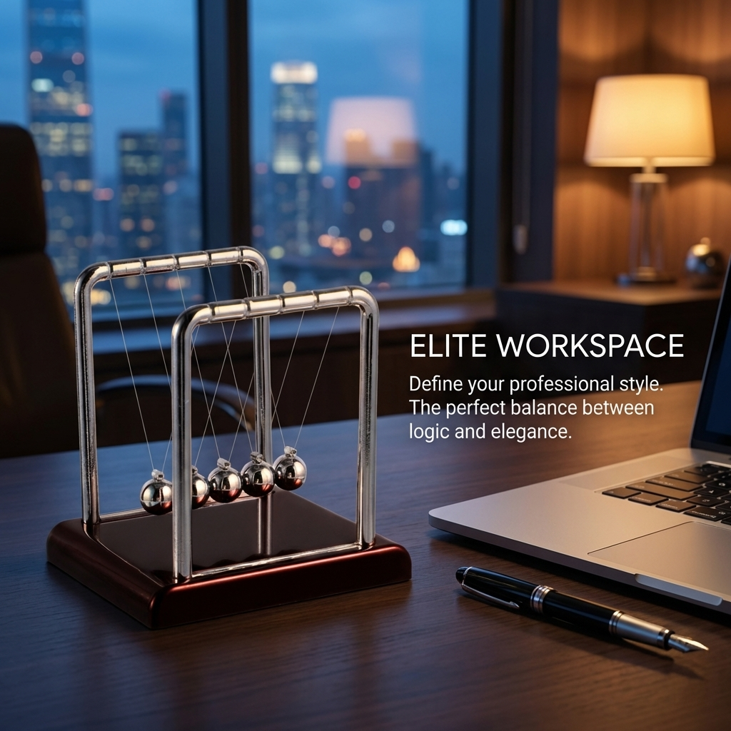 Newton Cradle Balance Pendulum - đánh giá và giá Office Technology