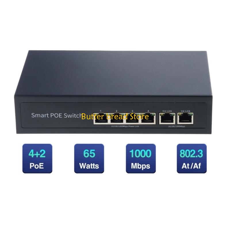 W89C Metal Gigabit POE Switchi - đánh giá và giá Power Over Ethernet