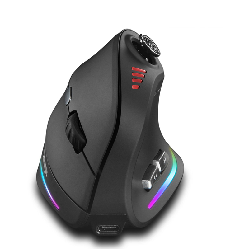 Jomaa RGB Backlit Wireless Ver - đánh giá và giá Ergonomic Mouse Vertical