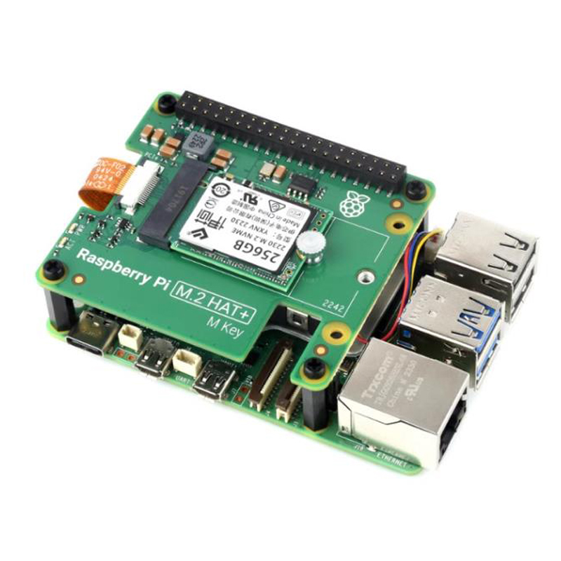 Raspberry Pi 5 M.2 HAT+ Gen2 G - đánh giá và giá Raspberry Pi Keyboard